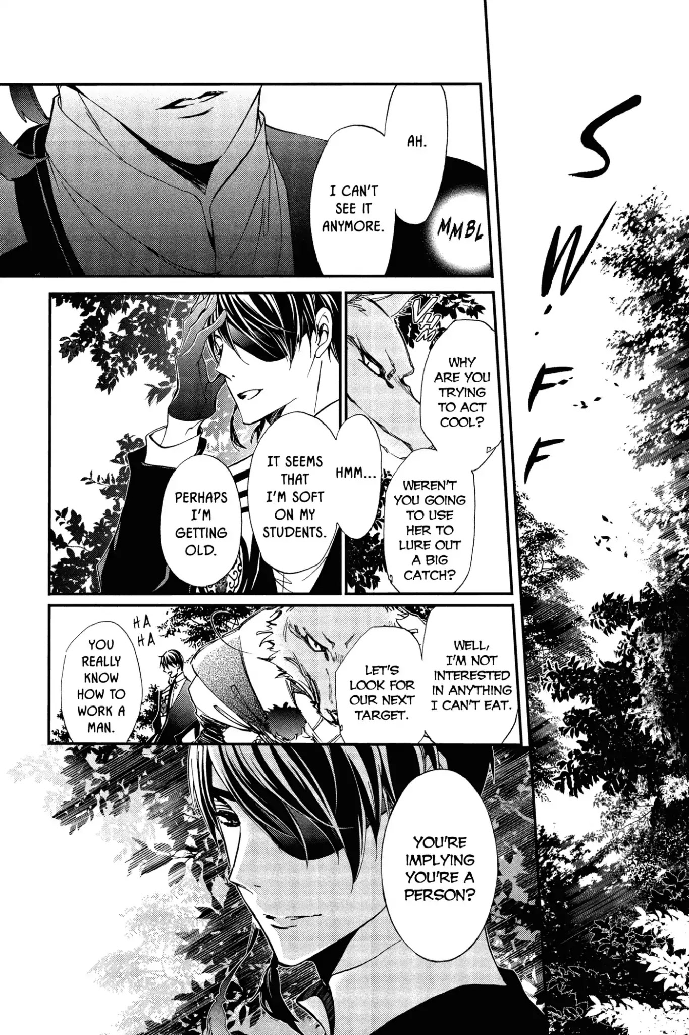 Momochi-san Chi no Ayakashi Ouji Chapter 49 page 18 - Chapter 49: A Teacher on a Night Stroll