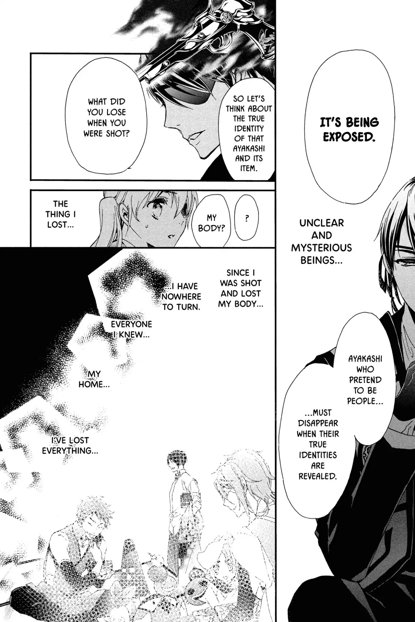 Momochi-san Chi no Ayakashi Ouji Chapter 49 page 6 - Chapter 49: A Teacher on a Night Stroll