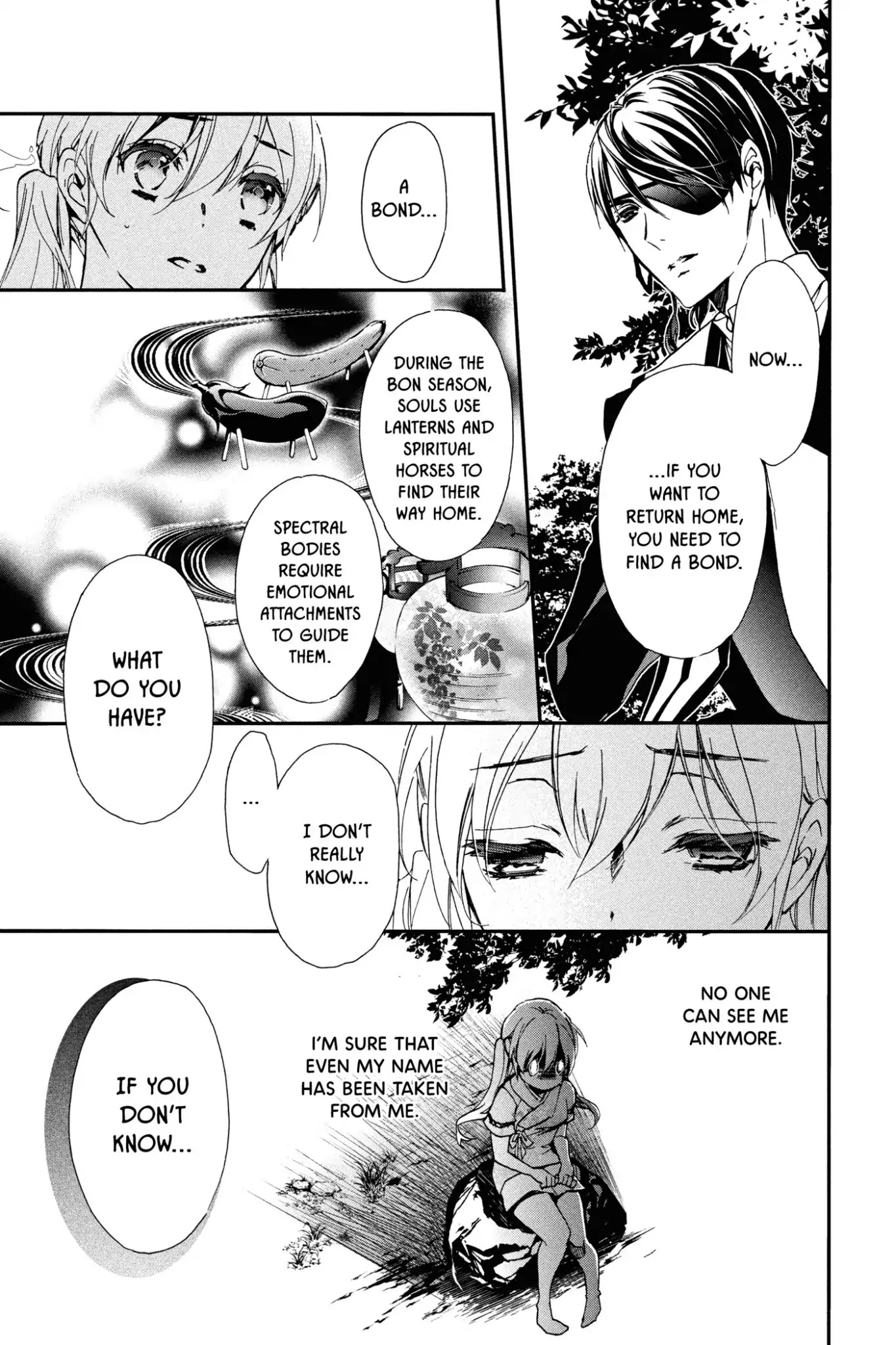 Momochi-san Chi no Ayakashi Ouji Chapter 49 page 7 - Chapter 49: A Teacher on a Night Stroll