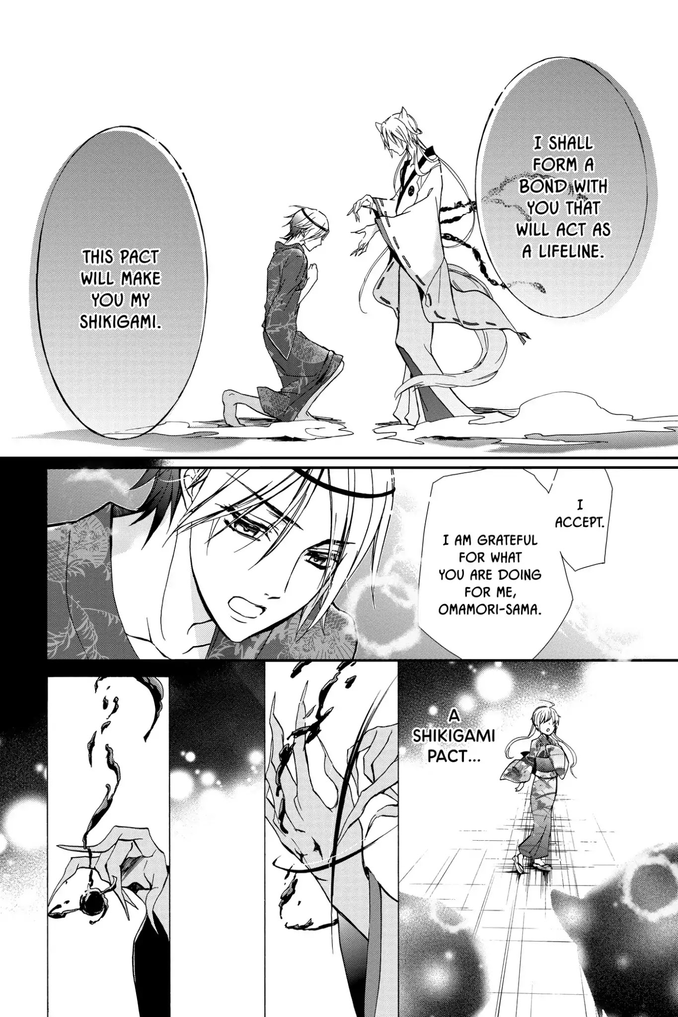 Momochi-san Chi no Ayakashi Ouji Chapter 5 page 22 - Chapter 5: A Formidable New Shikigami?!