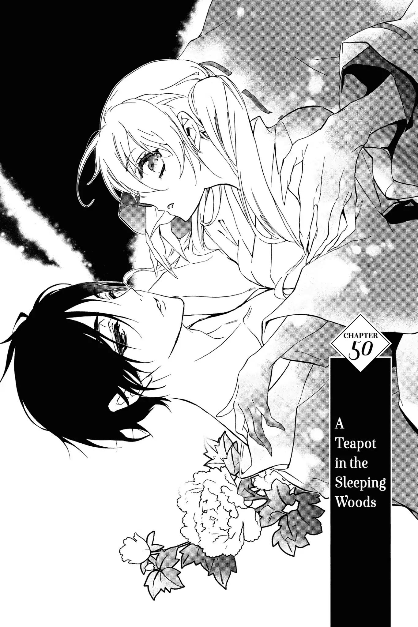 Momochi-san Chi no Ayakashi Ouji Chapter 50 page 1 - Chapter 50: A Teapot in the Sleeping Woods