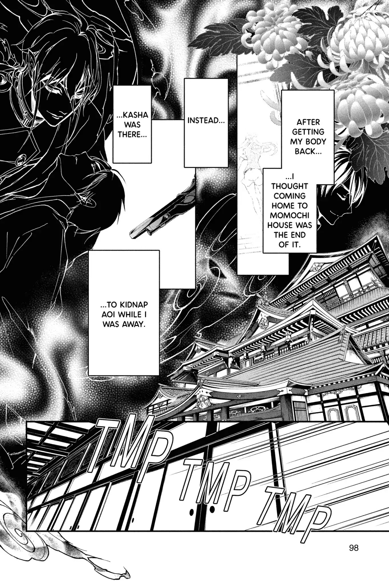 Momochi-san Chi no Ayakashi Ouji Chapter 50 page 2 - Chapter 50: A Teapot in the Sleeping Woods