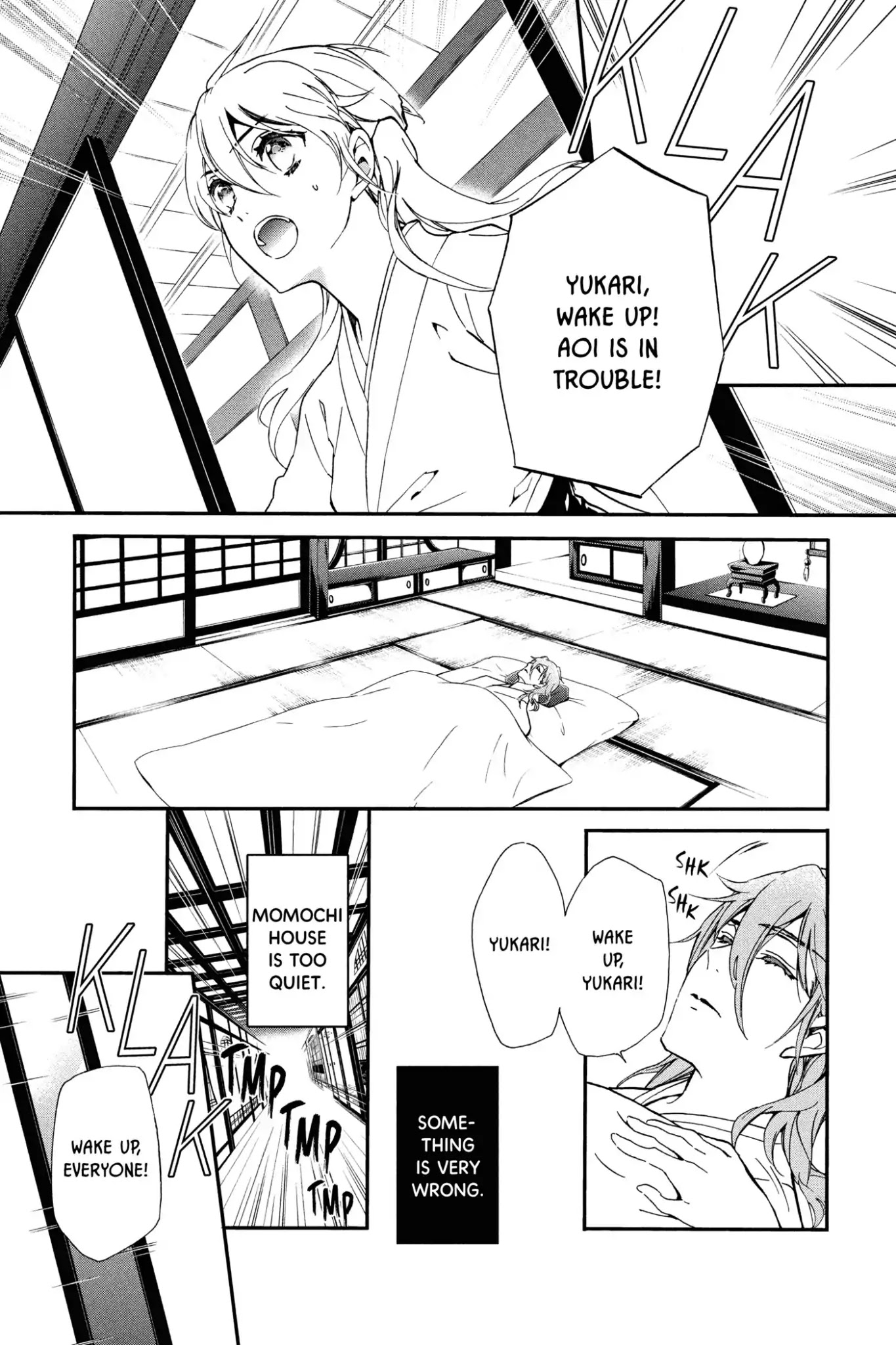 Momochi-san Chi no Ayakashi Ouji Chapter 50 page 3 - Chapter 50: A Teapot in the Sleeping Woods
