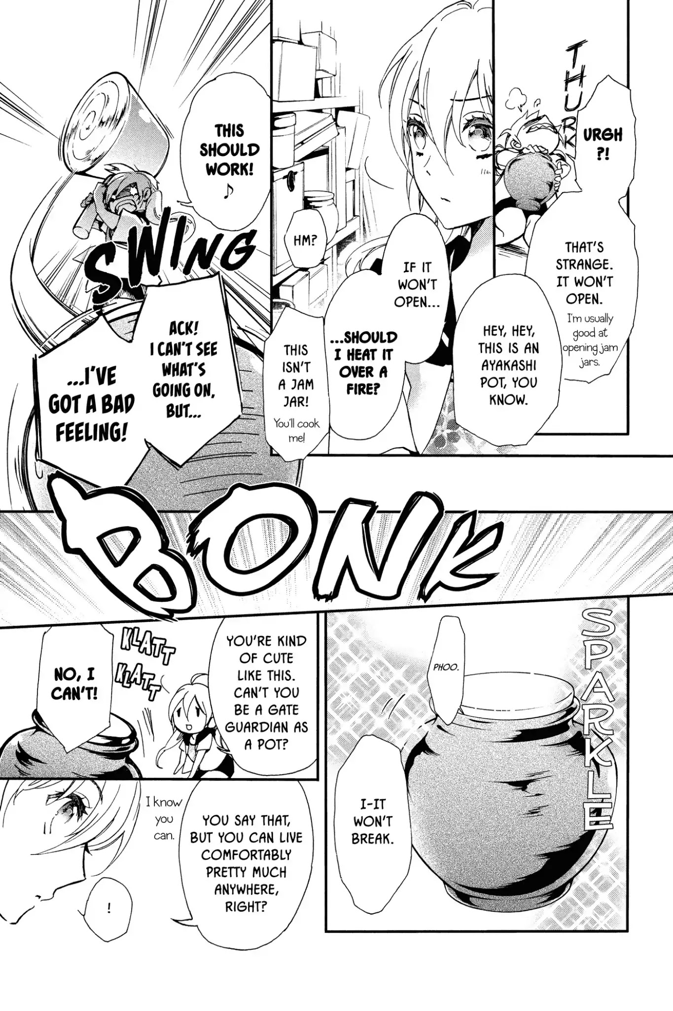 Momochi-san Chi no Ayakashi Ouji Chapter 50 page 9 - Chapter 50: A Teapot in the Sleeping Woods