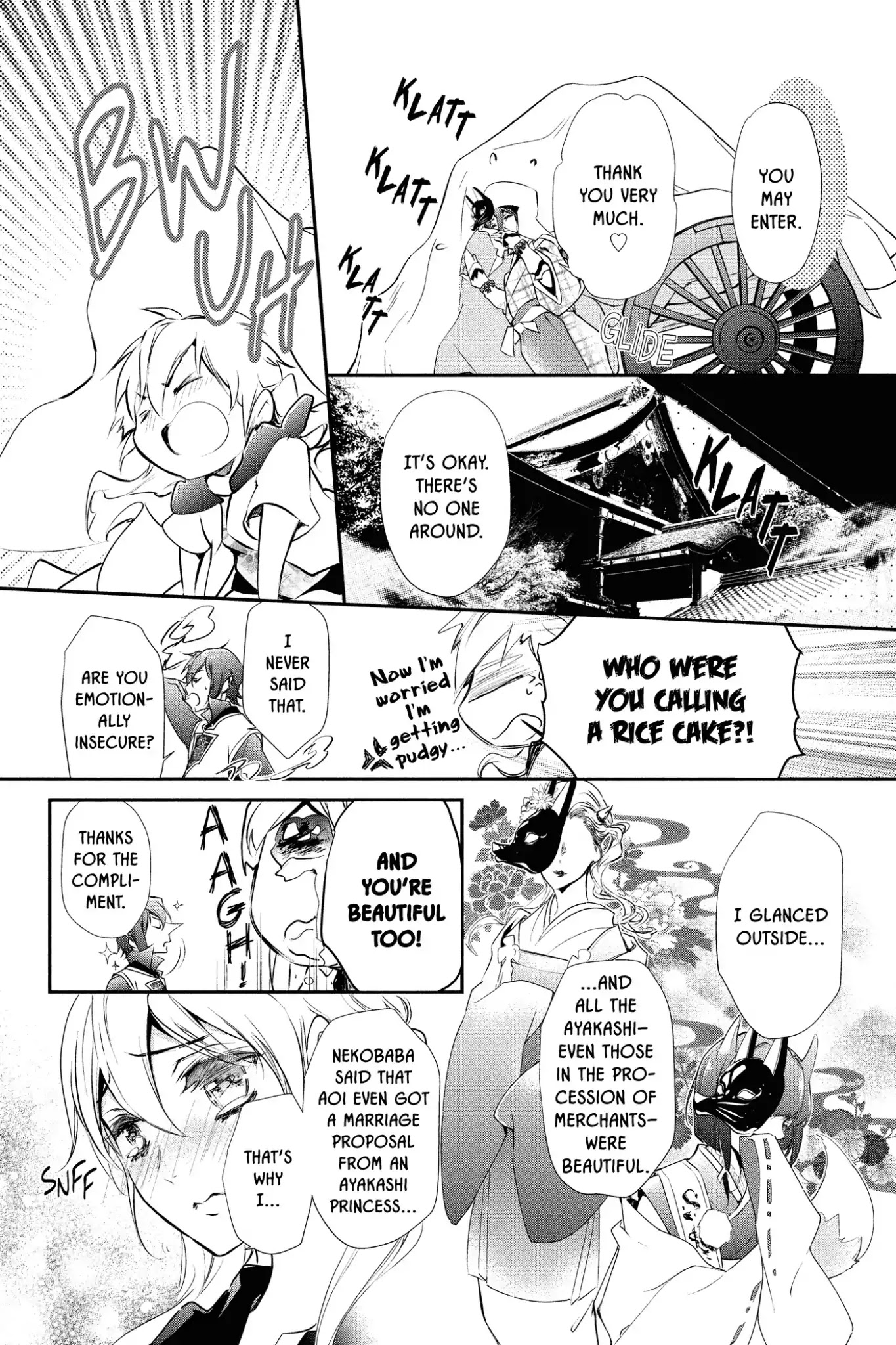 Momochi-san Chi no Ayakashi Ouji Chapter 51 page 6 - Chapter 51: Kasha Is a Love Rival? Himari's Big ✭ Proposal ✭ Plan!