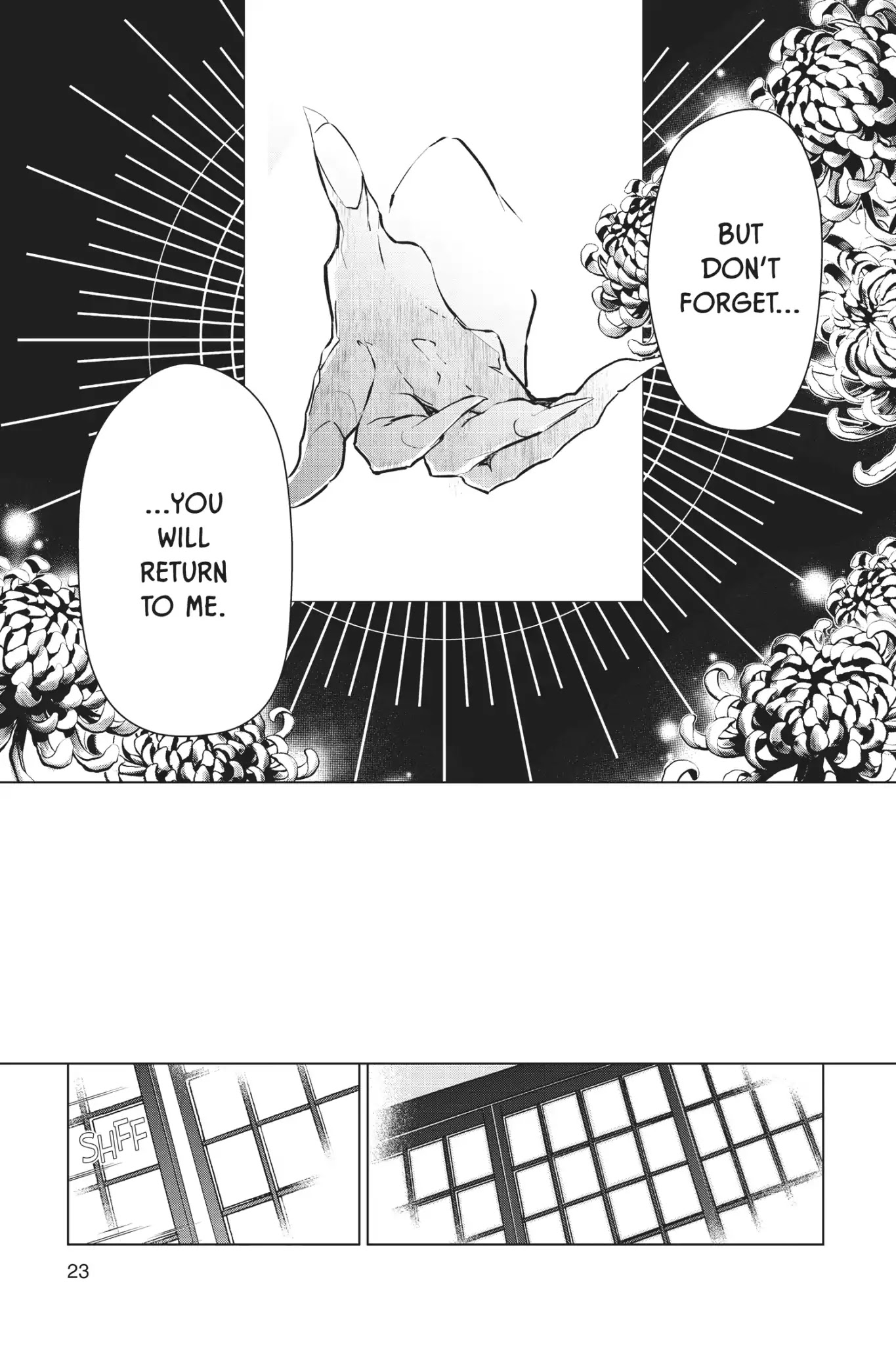 Momochi-san Chi no Ayakashi Ouji Chapter 52 page 23 - Chapter 52: Fourteen Lullabies