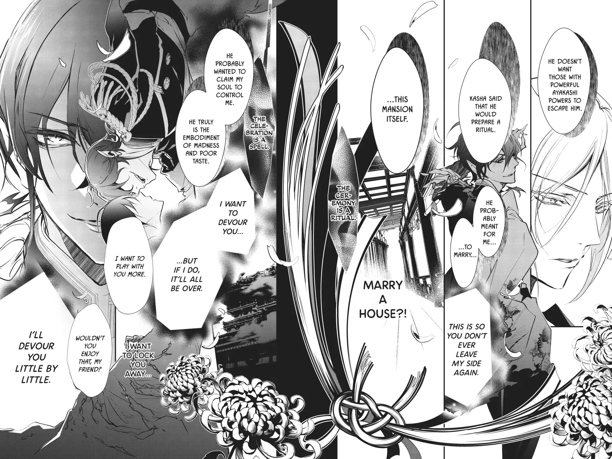 Momochi-san Chi no Ayakashi Ouji Chapter 53 page 15 - Chapter 53: A Night of Ayakashi Is Mystifying