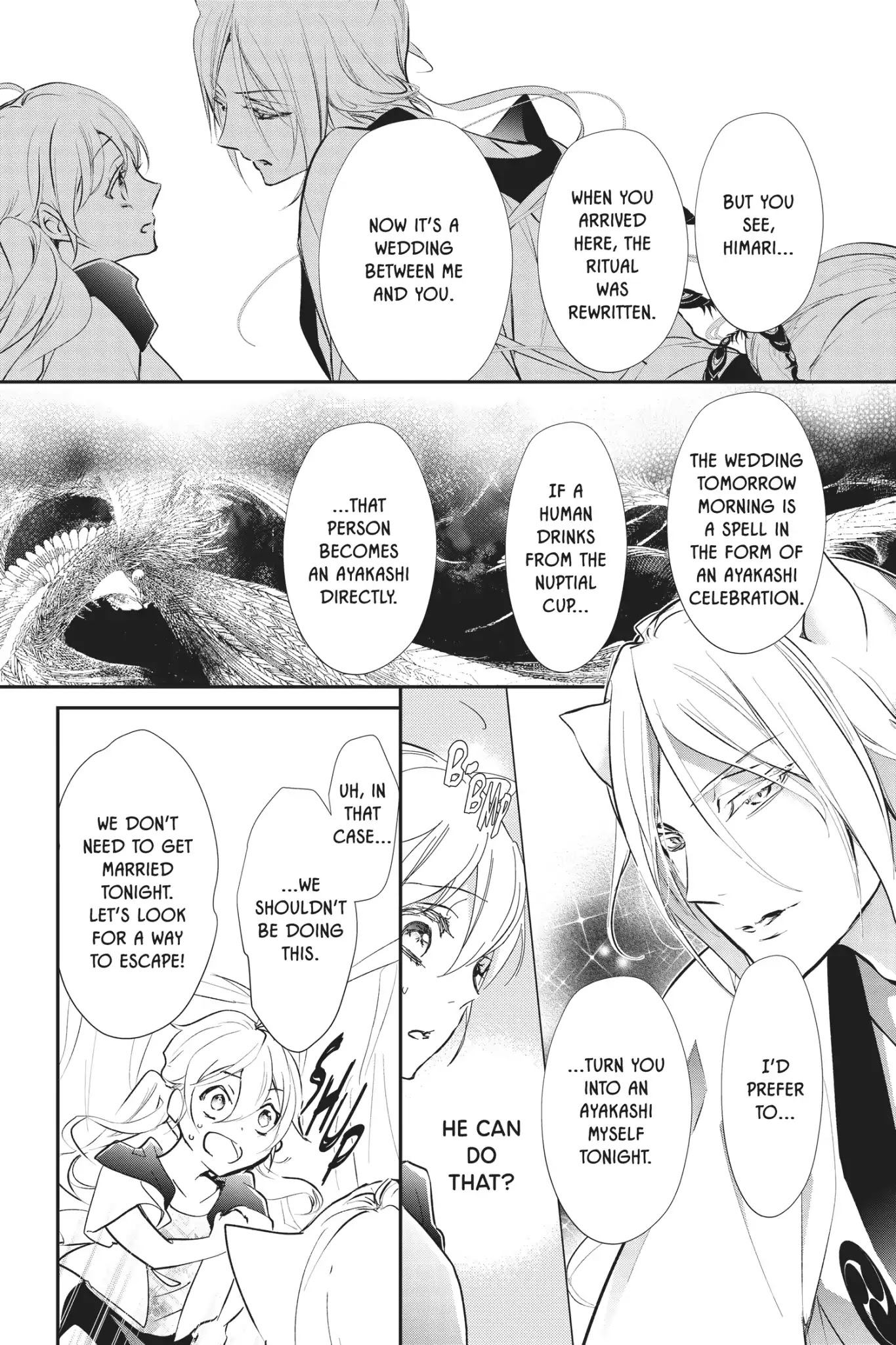Momochi-san Chi no Ayakashi Ouji Chapter 53 page 16 - Chapter 53: A Night of Ayakashi Is Mystifying