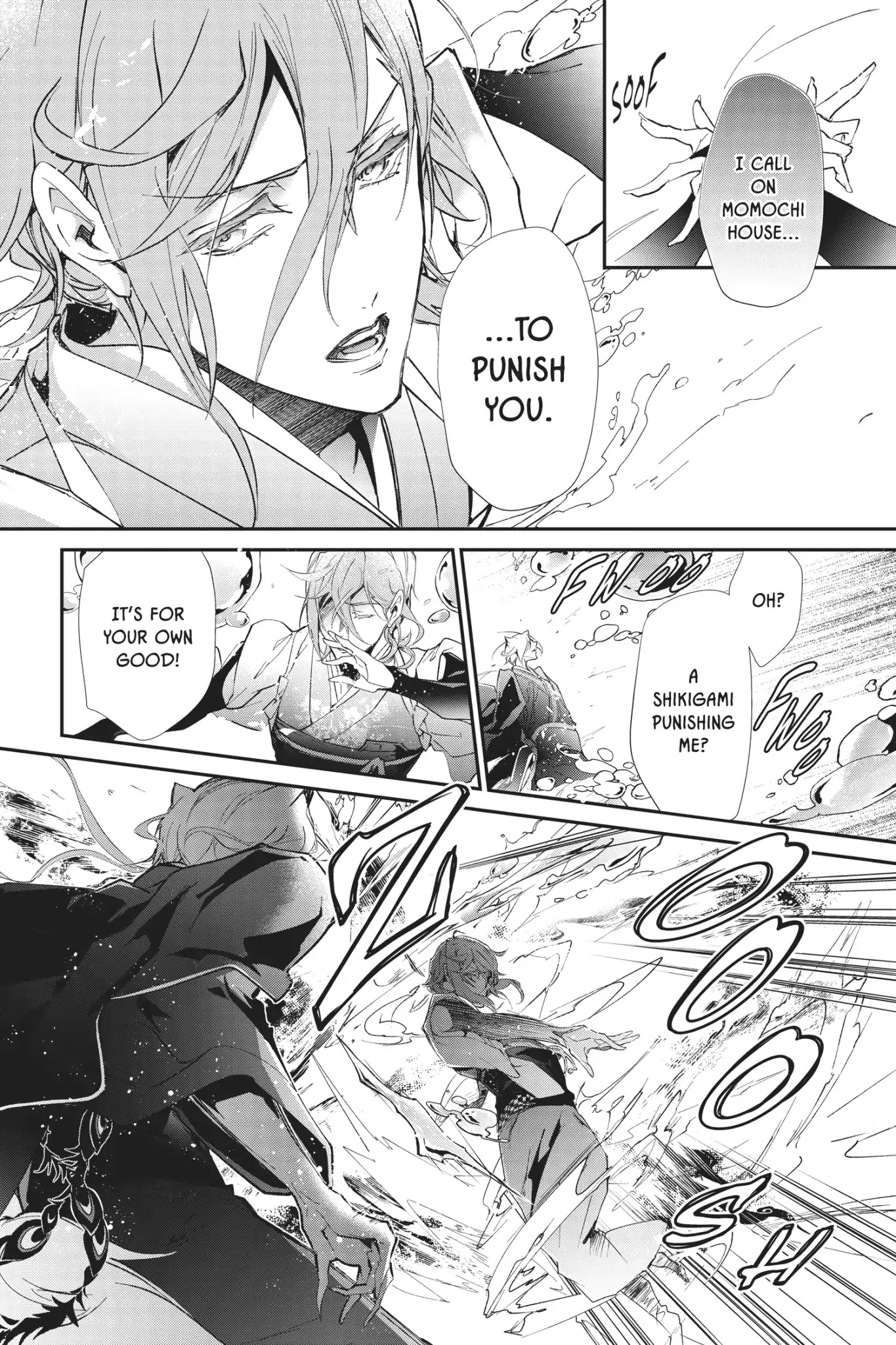 Momochi-san Chi no Ayakashi Ouji Chapter 54 page 11 - Chapter 54: Defy the Social Order! The Shikigami Revolt