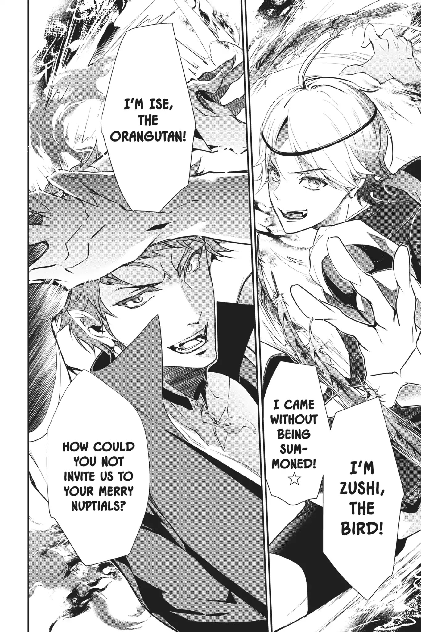Momochi-san Chi no Ayakashi Ouji Chapter 54 page 4 - Chapter 54: Defy the Social Order! The Shikigami Revolt