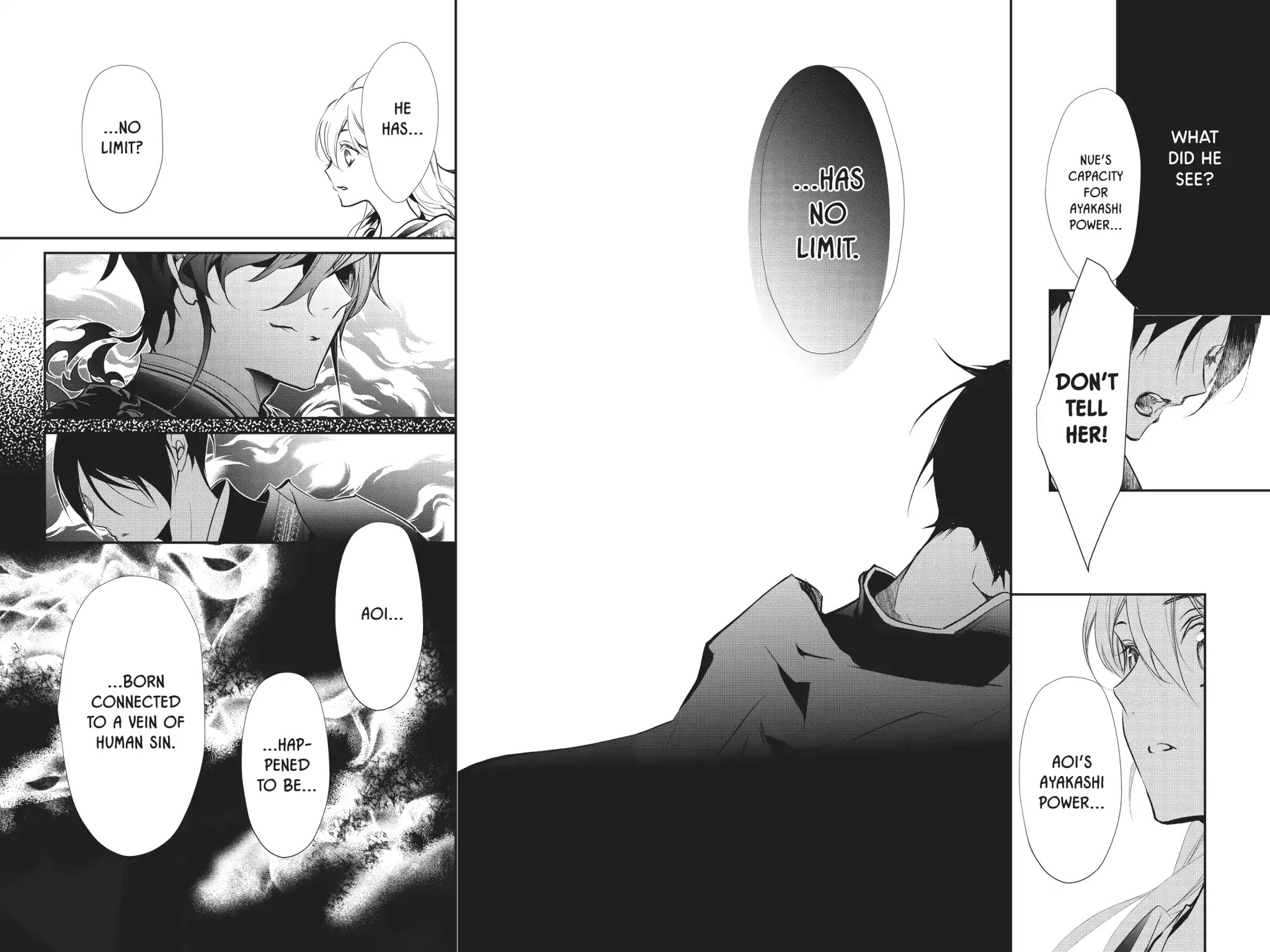 Momochi-san Chi no Ayakashi Ouji Chapter 56 page 10 - Chapter 56: Who's That Behind You?