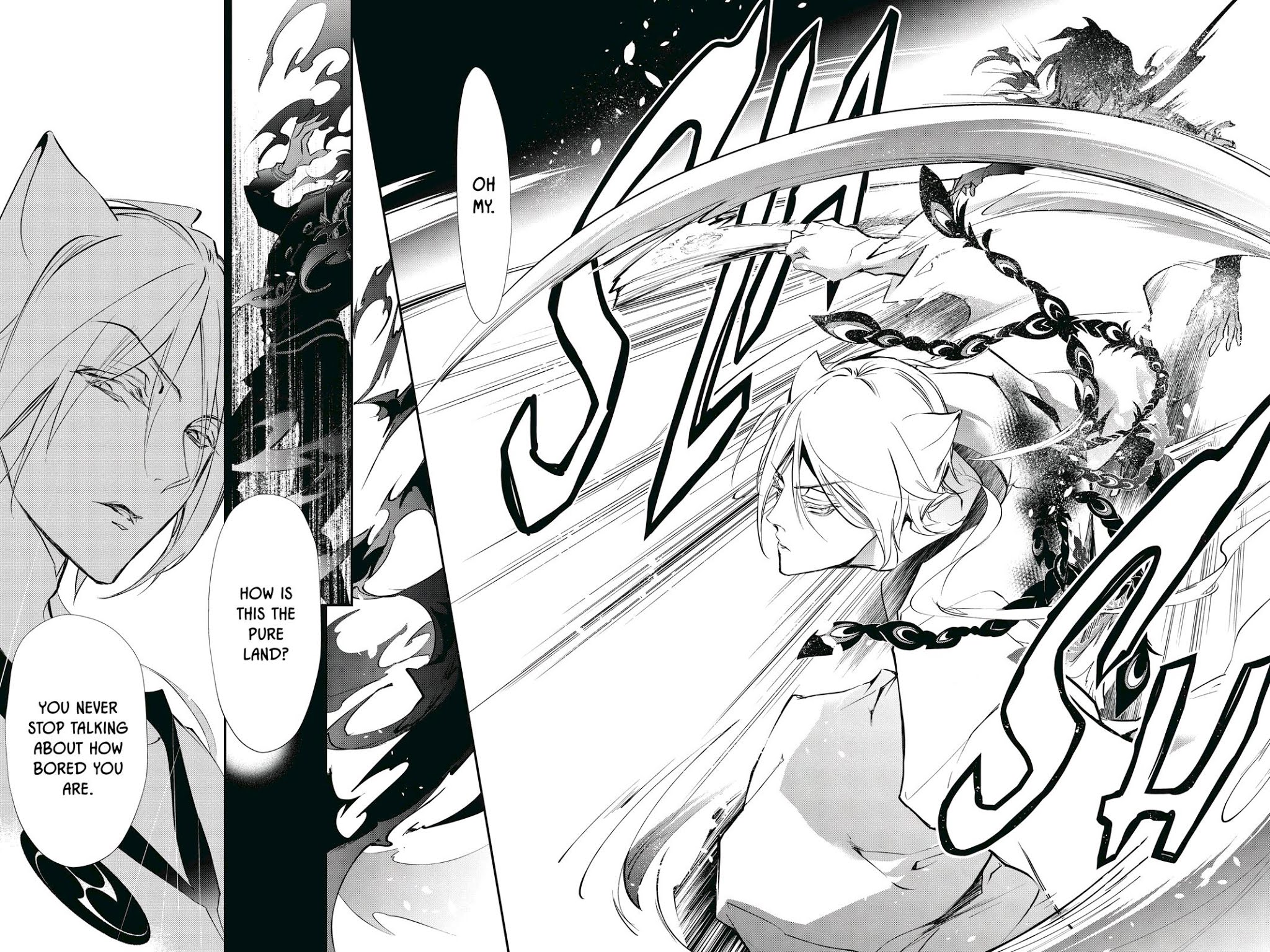 Momochi-san Chi no Ayakashi Ouji Chapter 57 page 33 - Chapter 57