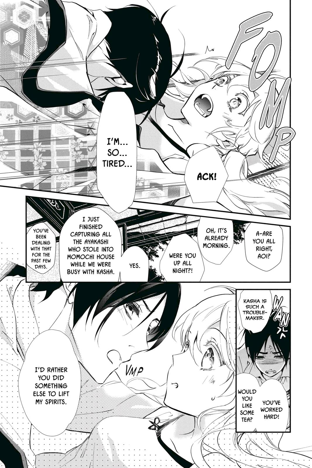 Momochi-san Chi no Ayakashi Ouji Chapter 58 page 3 - Chapter 58