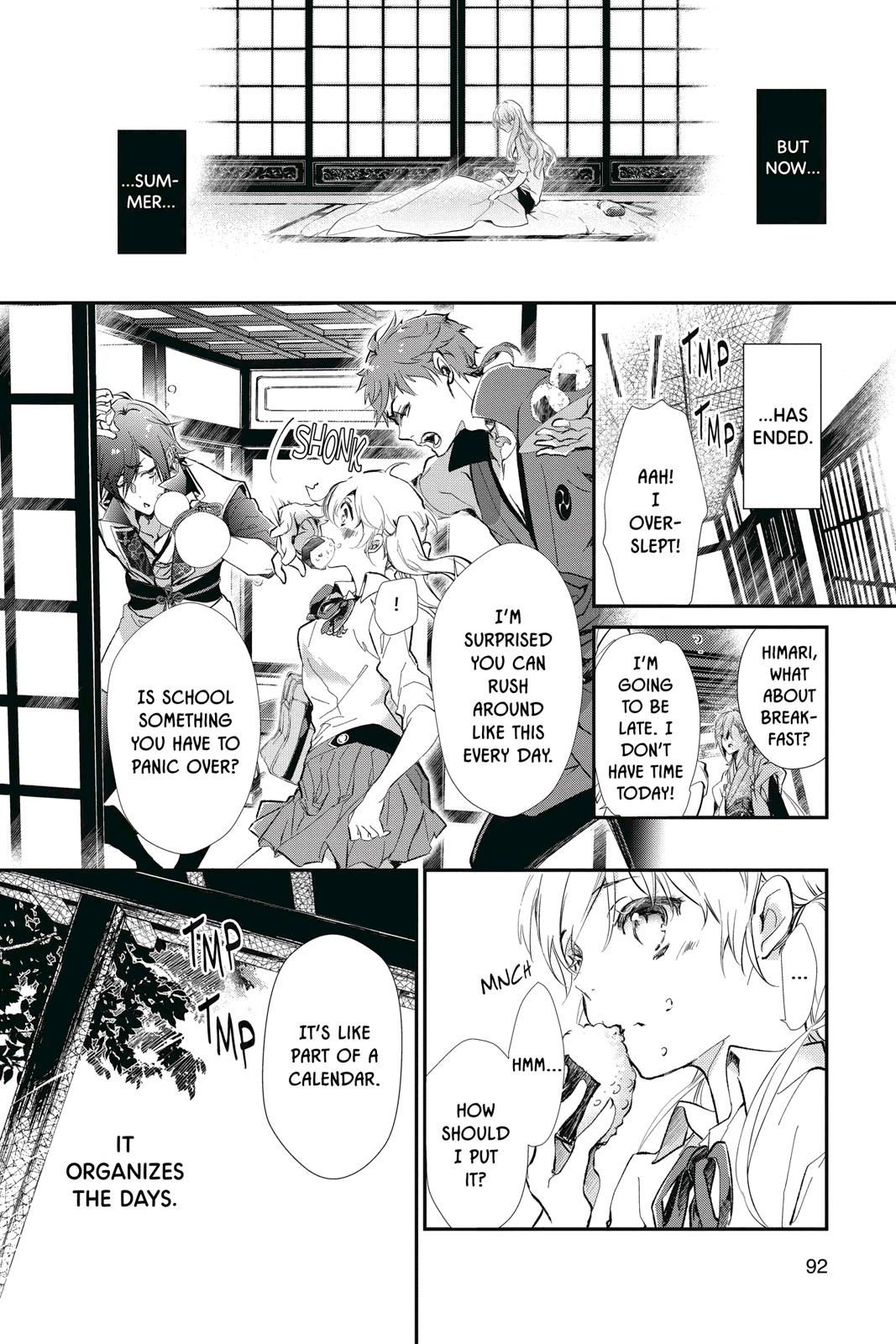 Momochi-san Chi no Ayakashi Ouji Chapter 59 page 5 - Chapter 59