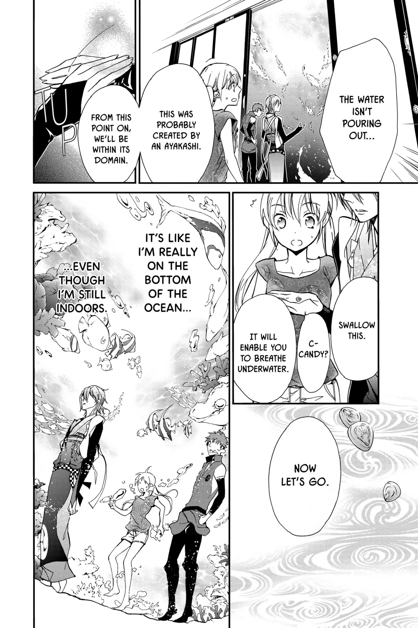 Momochi-san Chi no Ayakashi Ouji Chapter 6 page 20 - Chapter 6: Underwater Momochi House