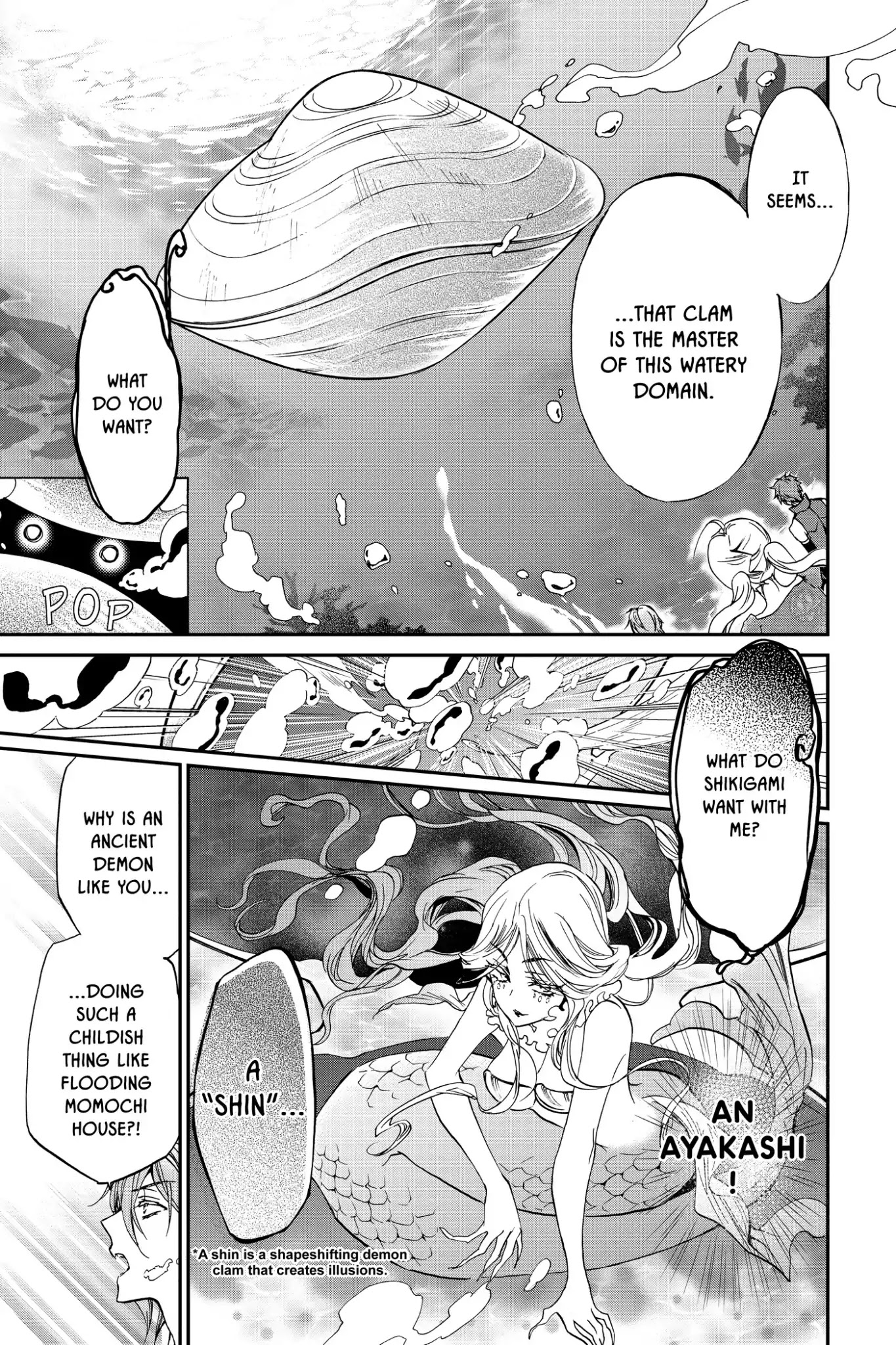Momochi-san Chi no Ayakashi Ouji Chapter 6 page 21 - Chapter 6: Underwater Momochi House