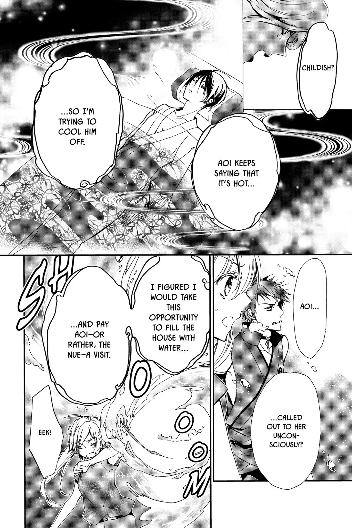 Momochi-san Chi no Ayakashi Ouji Chapter 6 page 22 - Chapter 6: Underwater Momochi House