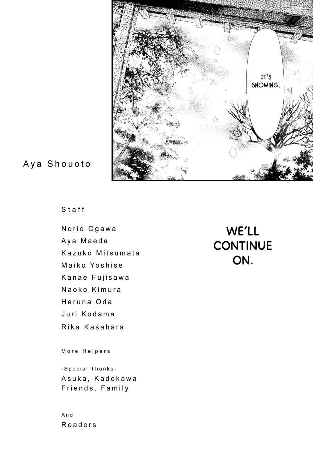 Momochi-san Chi no Ayakashi Ouji Chapter 64 page 44 - Chapter 64 [END]
