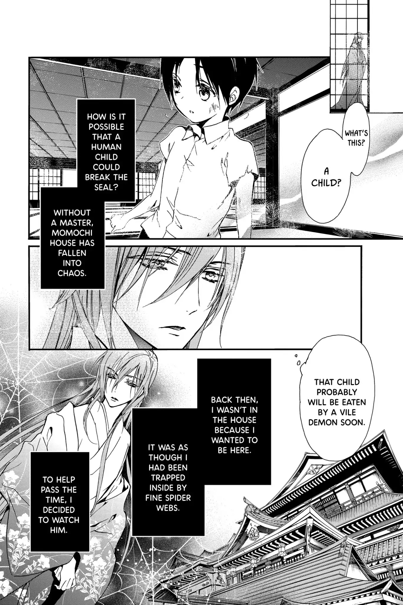 Momochi-san Chi no Ayakashi Ouji Chapter 7.5 page 2 - Vol.2 Bonus Story: You May Enter