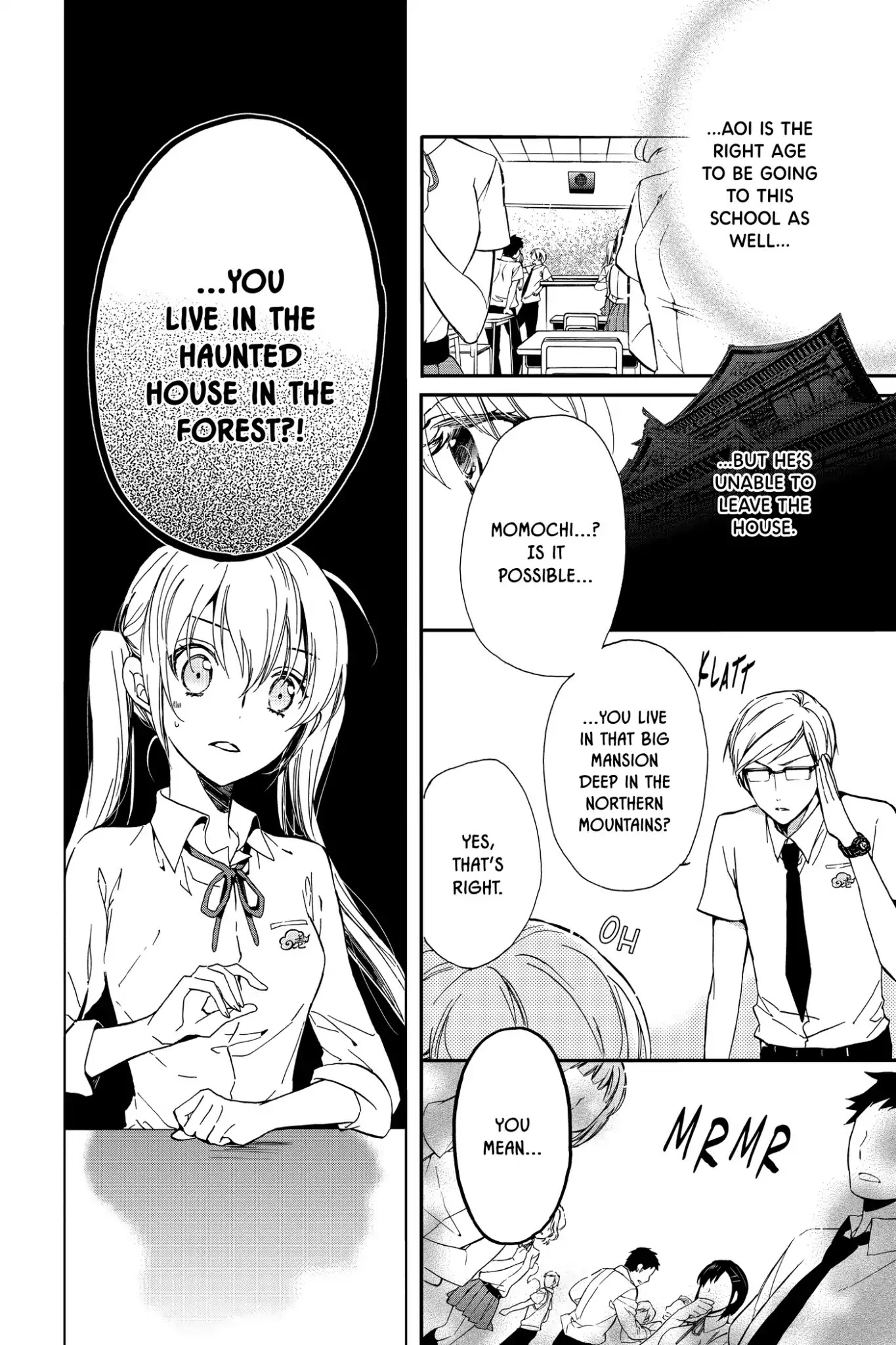 Momochi-san Chi no Ayakashi Ouji Chapter 7 page 8 - Chapter 7: The Fourth Friend: Part 1