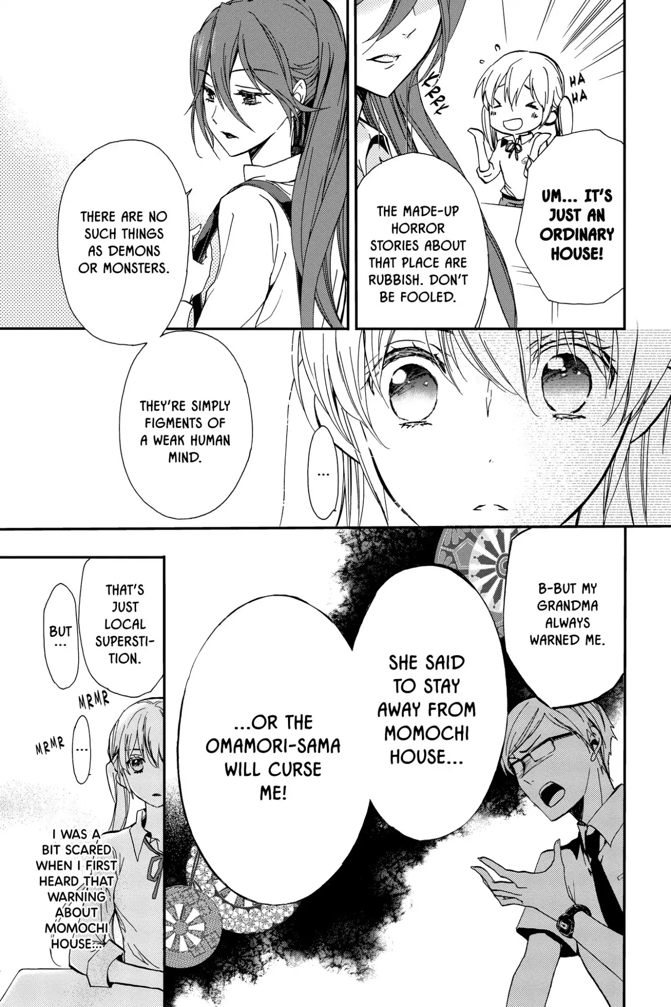 Momochi-san Chi no Ayakashi Ouji Chapter 7 page 9 - Chapter 7: The Fourth Friend: Part 1