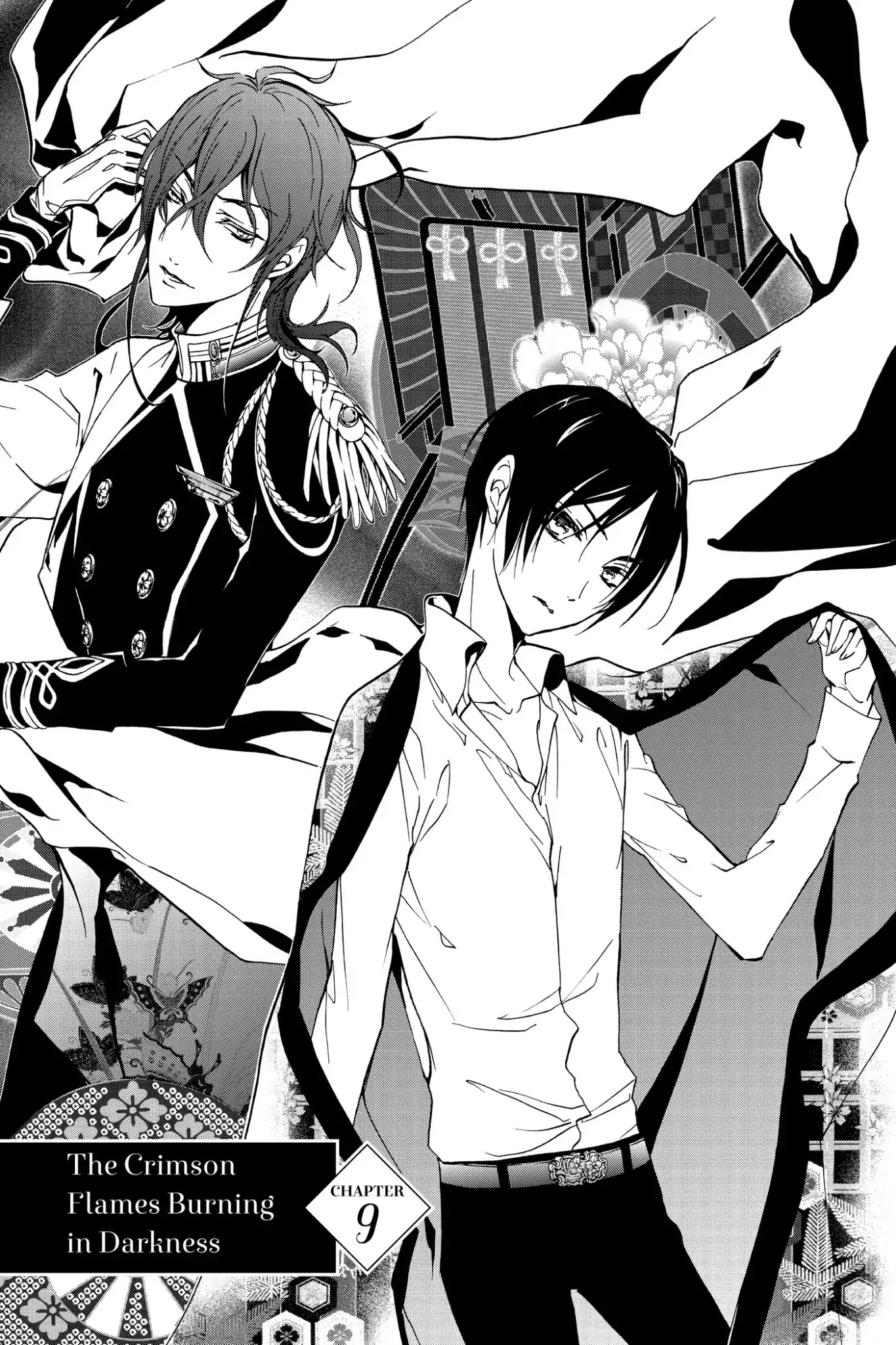 Momochi-san Chi no Ayakashi Ouji Chapter 9 page 1 - Chapter 9: The Crimson Flames Burning in Darkness