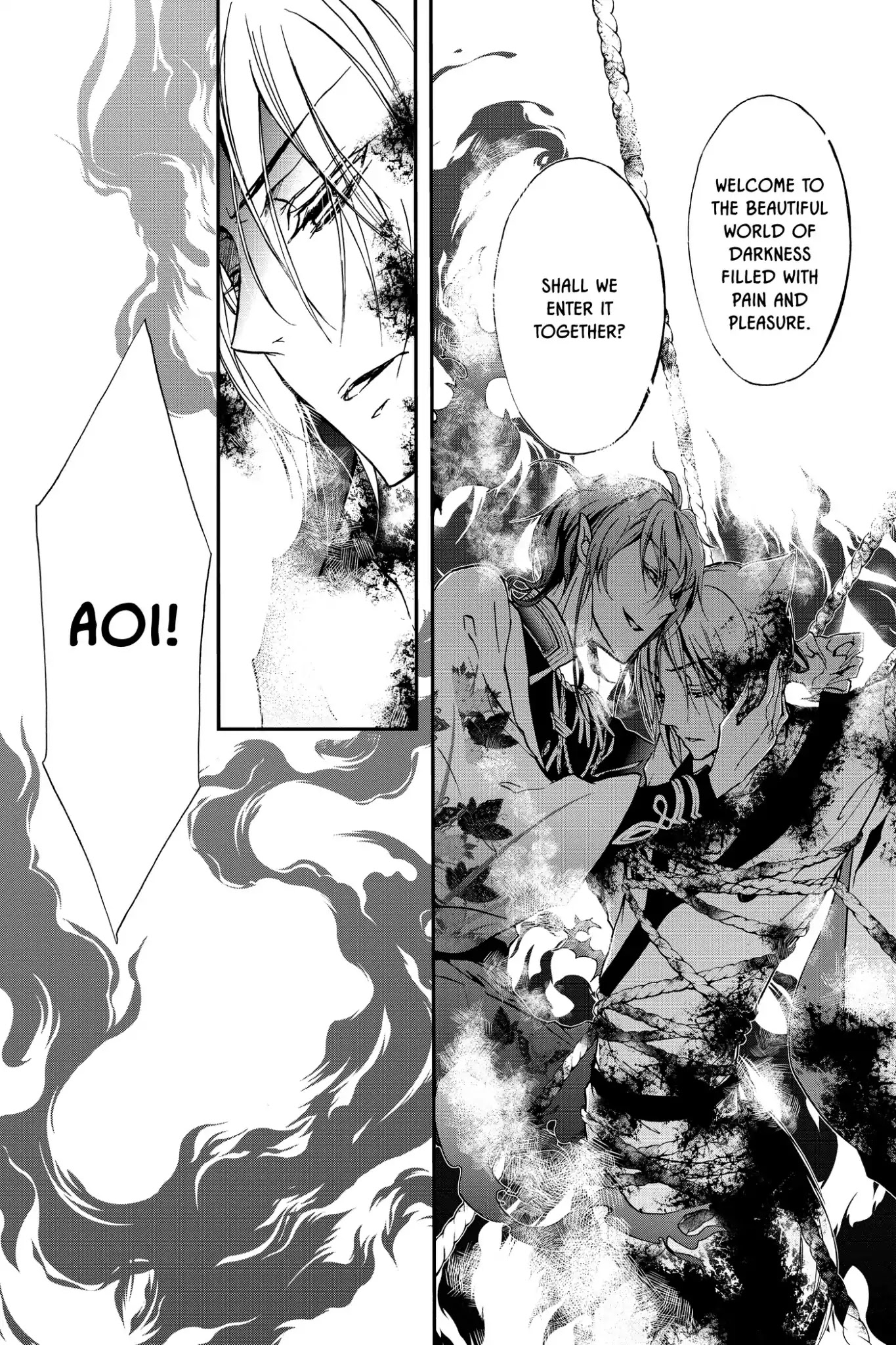 Momochi-san Chi no Ayakashi Ouji Chapter 9 page 27 - Chapter 9: The Crimson Flames Burning in Darkness