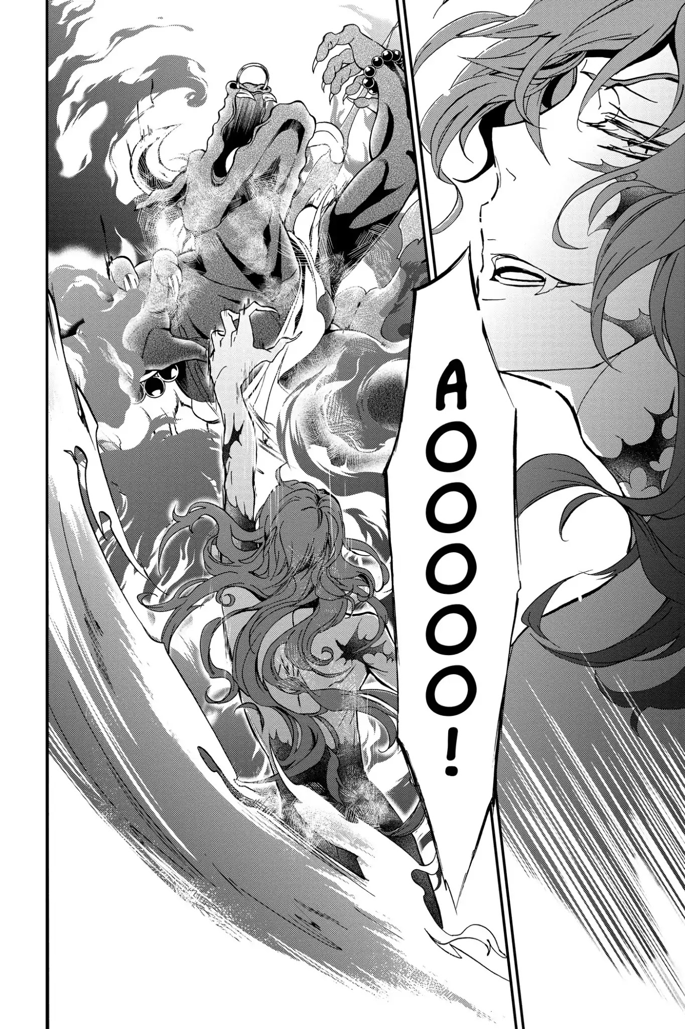 Momochi-san Chi no Ayakashi Ouji Chapter 9 page 32 - Chapter 9: The Crimson Flames Burning in Darkness