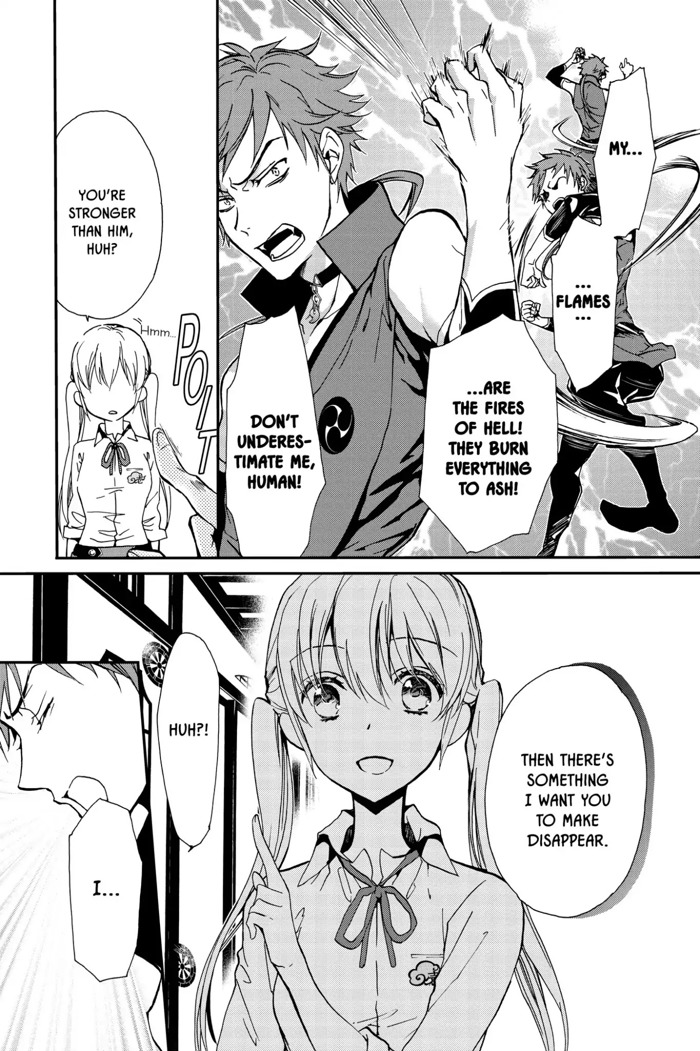 Momochi-san Chi no Ayakashi Ouji Chapter 9 page 9 - Chapter 9: The Crimson Flames Burning in Darkness