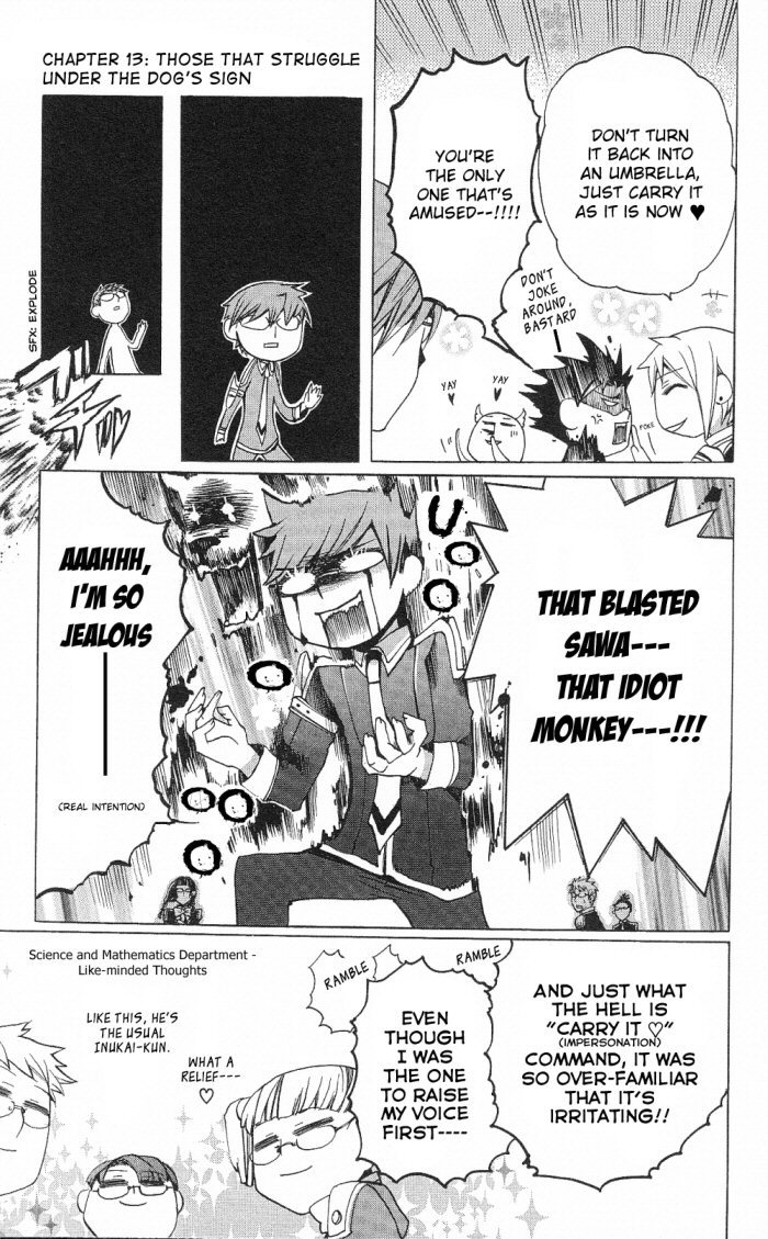 Momogumi Plus Senki Chapter 13 page 7 - Chapter 13: Those that struggle under the Dog's sign