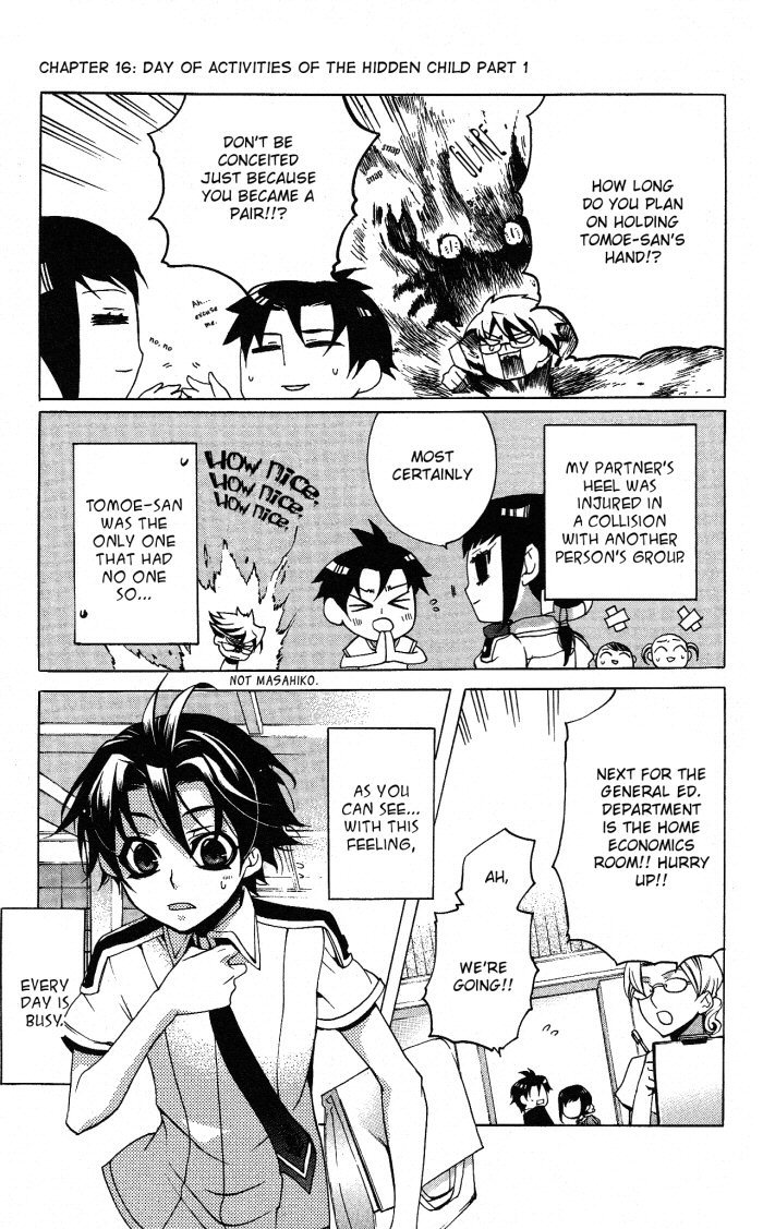 Momogumi Plus Senki Chapter 16 page 14 - Chapter 16: Day of activites of the hidden child - Part 1