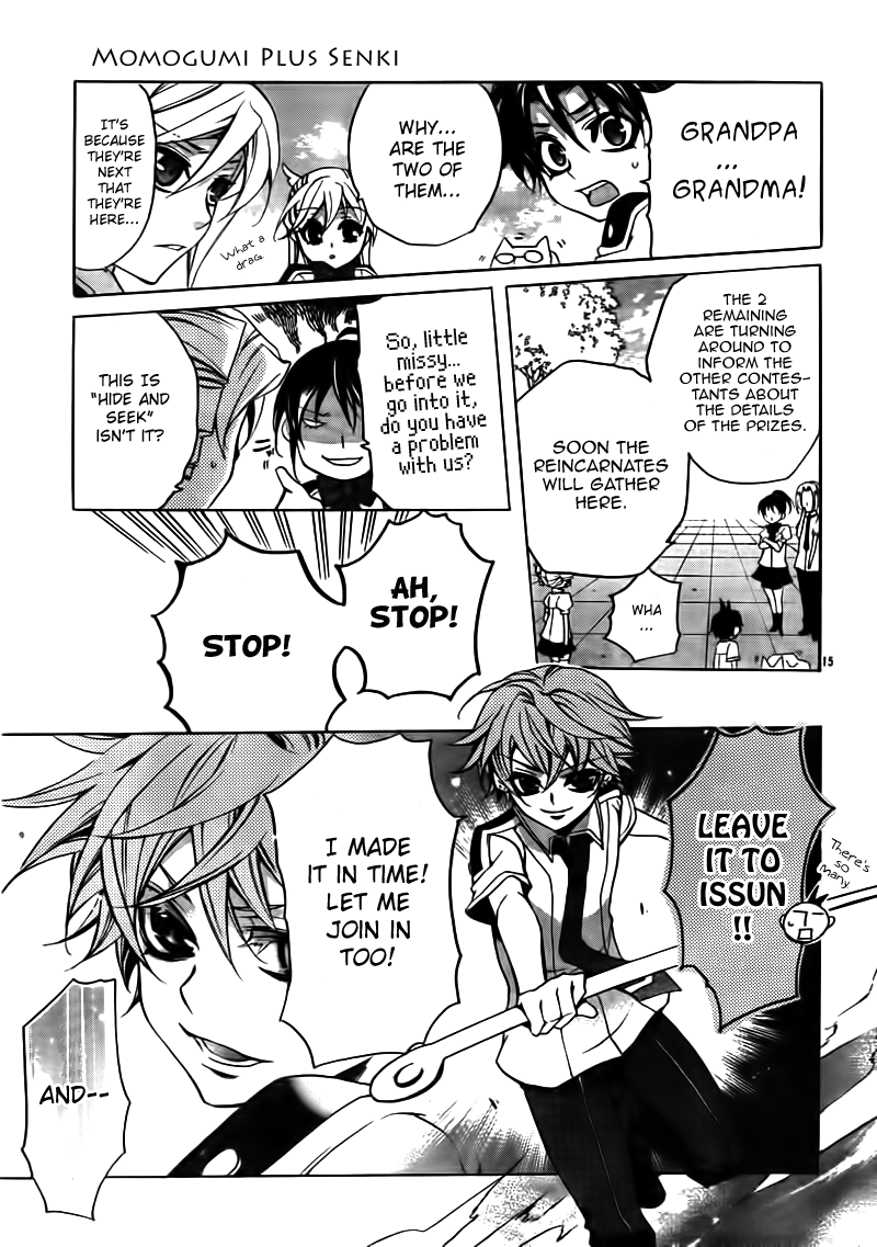 Momogumi Plus Senki Chapter 18 page 15 - Chapter 18: Day of activites of the hidden child - Part 3