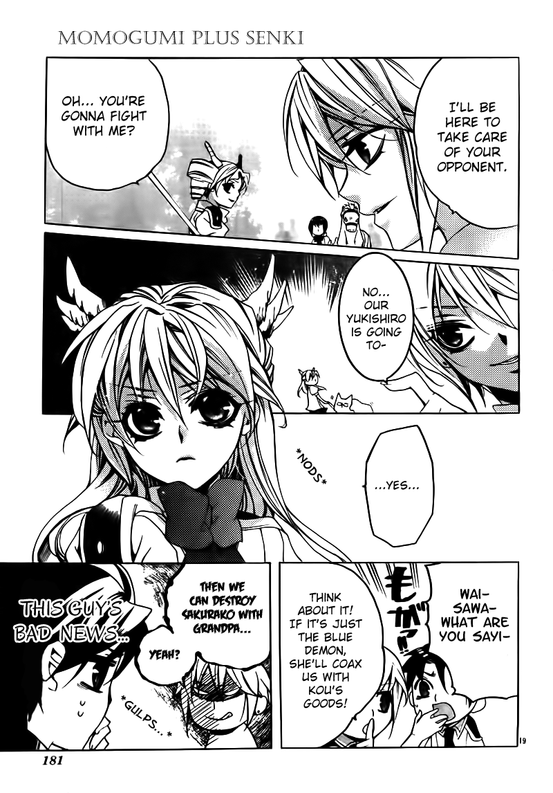 Momogumi Plus Senki Chapter 18 page 19 - Chapter 18: Day of activites of the hidden child - Part 3