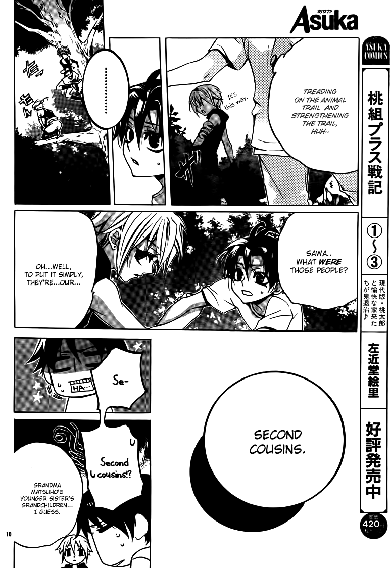 Momogumi Plus Senki Chapter 21 page 10 - Chapter 21: Monkey, on the road home - Part 3