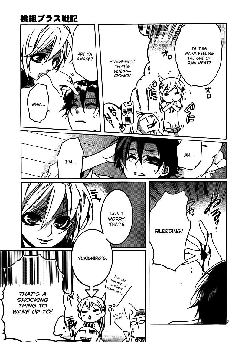 Momogumi Plus Senki Chapter 21 page 7 - Chapter 21: Monkey, on the road home - Part 3