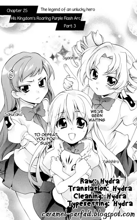 Momogumi Plus Senki Chapter 25 page 1 - Chapter 25: His Kingdom's Roaring Purple Flash Arc, Part 3