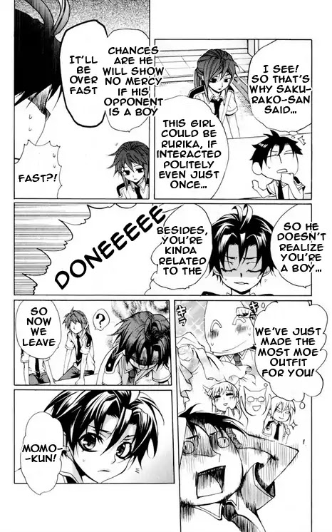 Momogumi Plus Senki Chapter 25 page 8 - Chapter 25: His Kingdom's Roaring Purple Flash Arc, Part 3