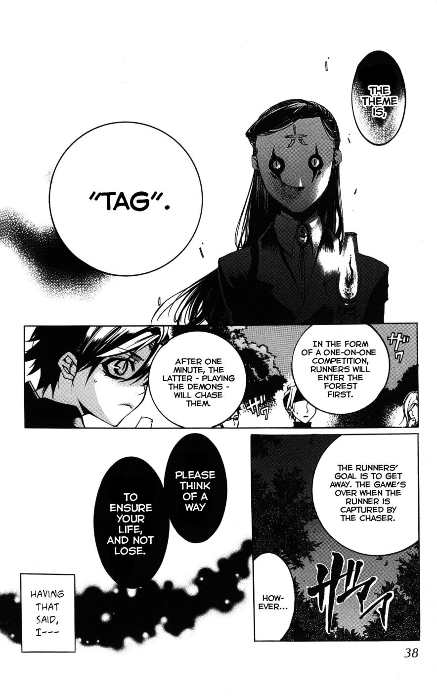 Momogumi Plus Senki Chapter 6 page 38 - Chapter 6: Beast - Vzurazuki's Clandestine Meeting - Part 1