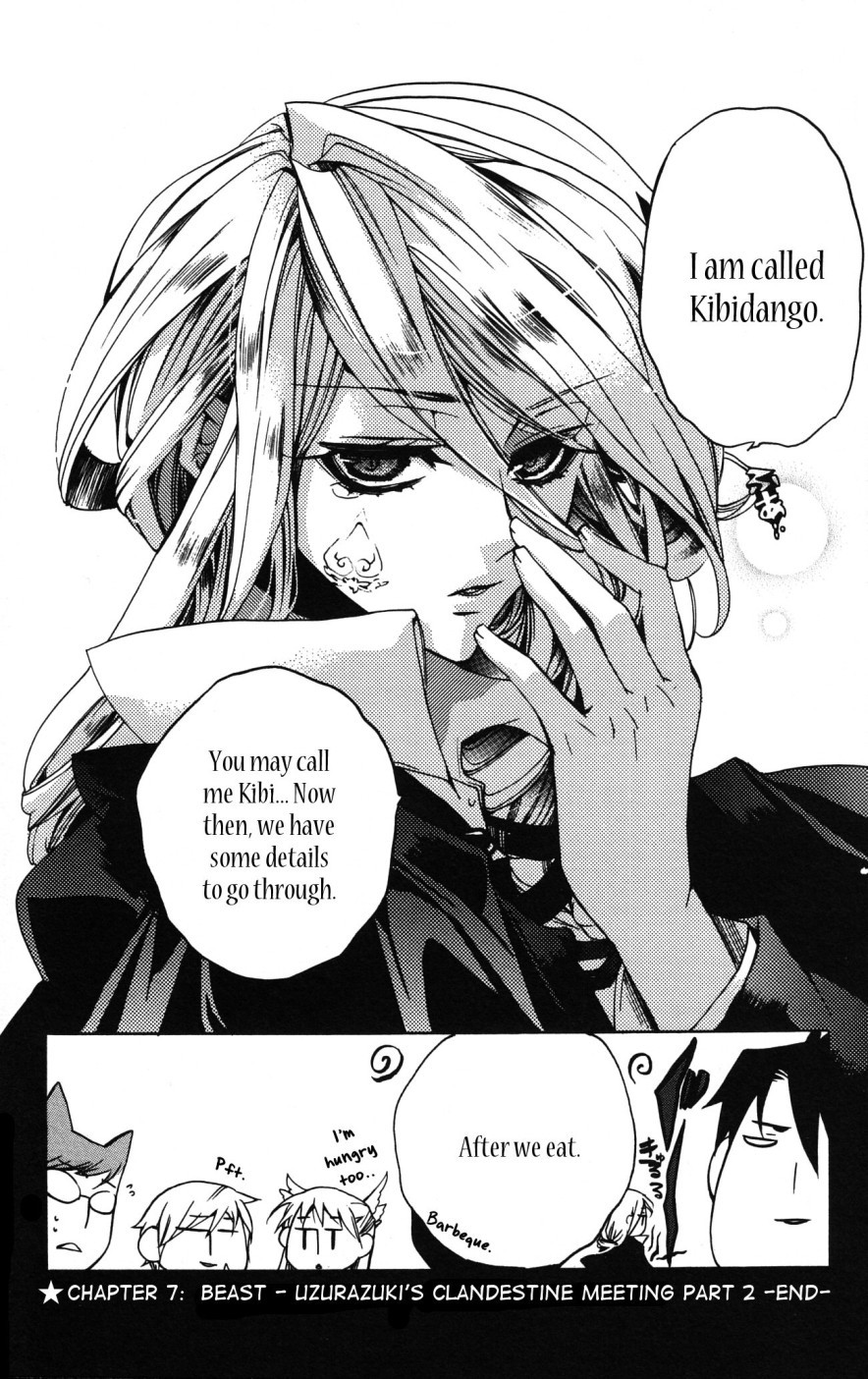 Momogumi Plus Senki Chapter 7 page 32 - Chapter 7: Beast - Vzurazuki's Clandestine Meeting - Part 2