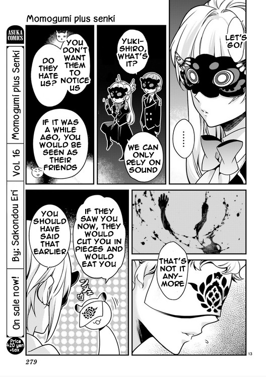 Momogumi Plus Senki Chapter 85 page 13 - Chapter 85: The Moon, Promised Land - Part 2