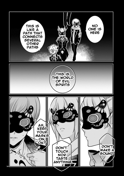 Momogumi Plus Senki Chapter 85 page 14 - Chapter 85: The Moon, Promised Land - Part 2