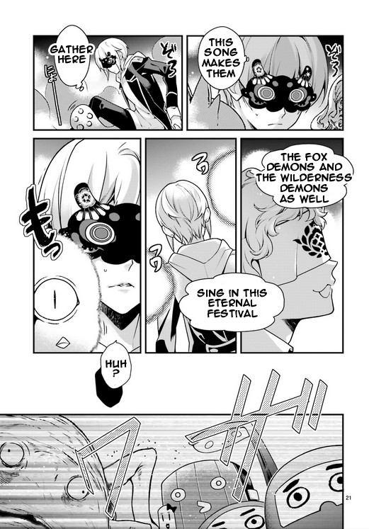 Momogumi Plus Senki Chapter 85 page 20 - Chapter 85: The Moon, Promised Land - Part 2