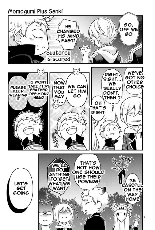Momogumi Plus Senki Chapter 85 page 9 - Chapter 85: The Moon, Promised Land - Part 2
