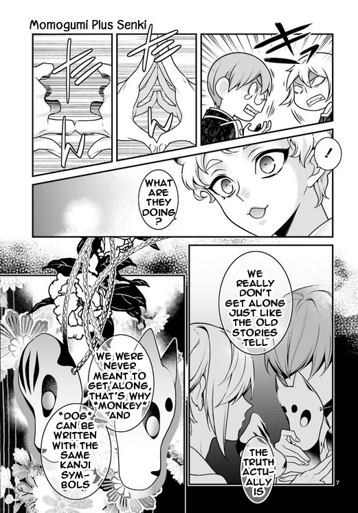 Momogumi Plus Senki Chapter 86 page 7 - Chapter 86: The Moon, Promised Land - Part 2