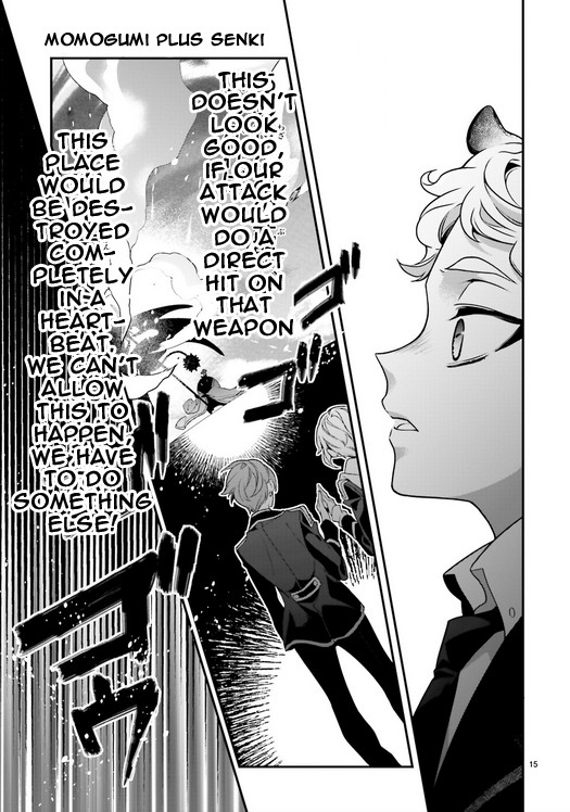 Momogumi Plus Senki Chapter 87 page 15 - Chapter 87: The Moon, Promised Land - Part 2