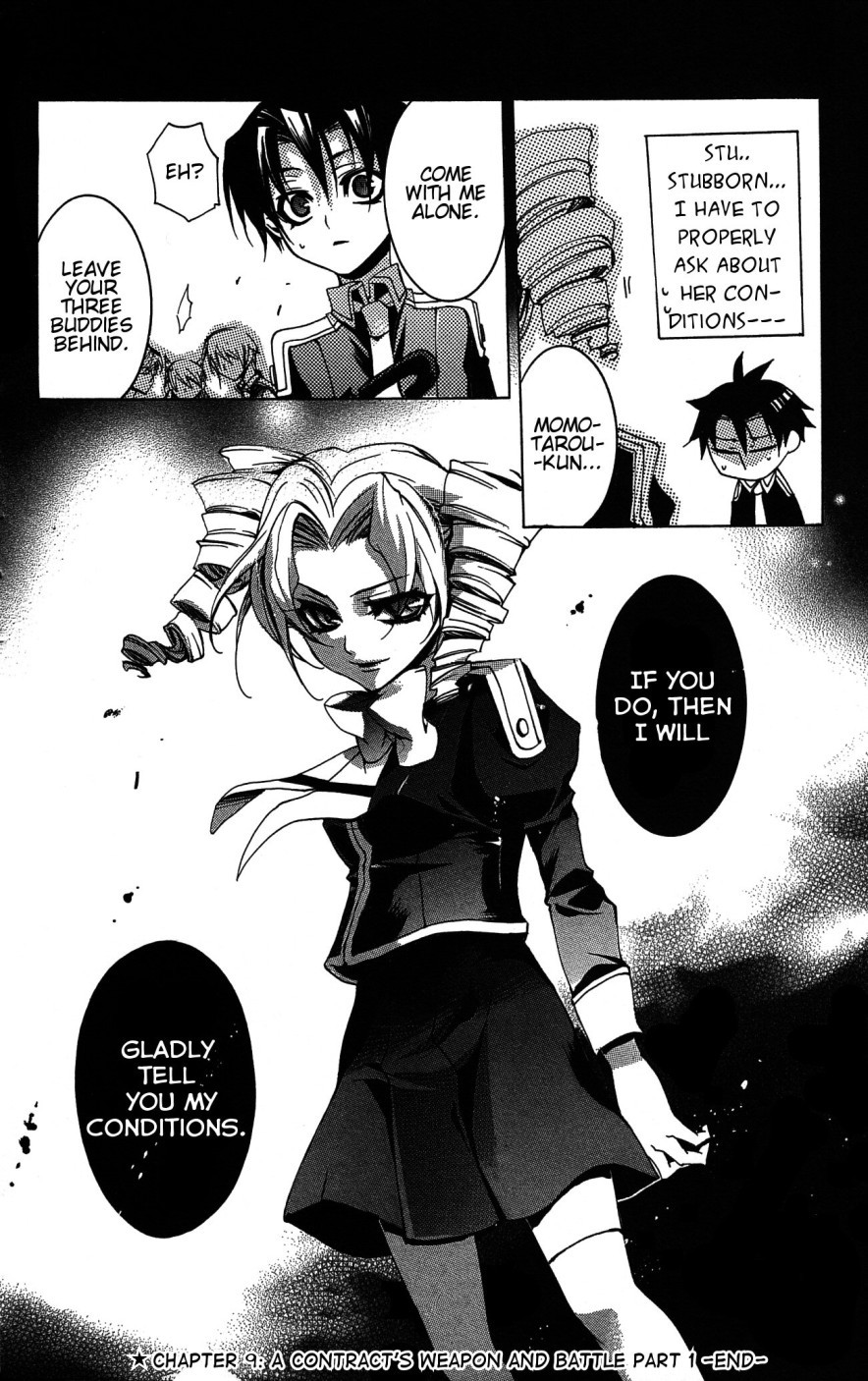 Momogumi Plus Senki Chapter 9 page 35 - Chapter 9: A Contract's Weapon and Battle - Part 1