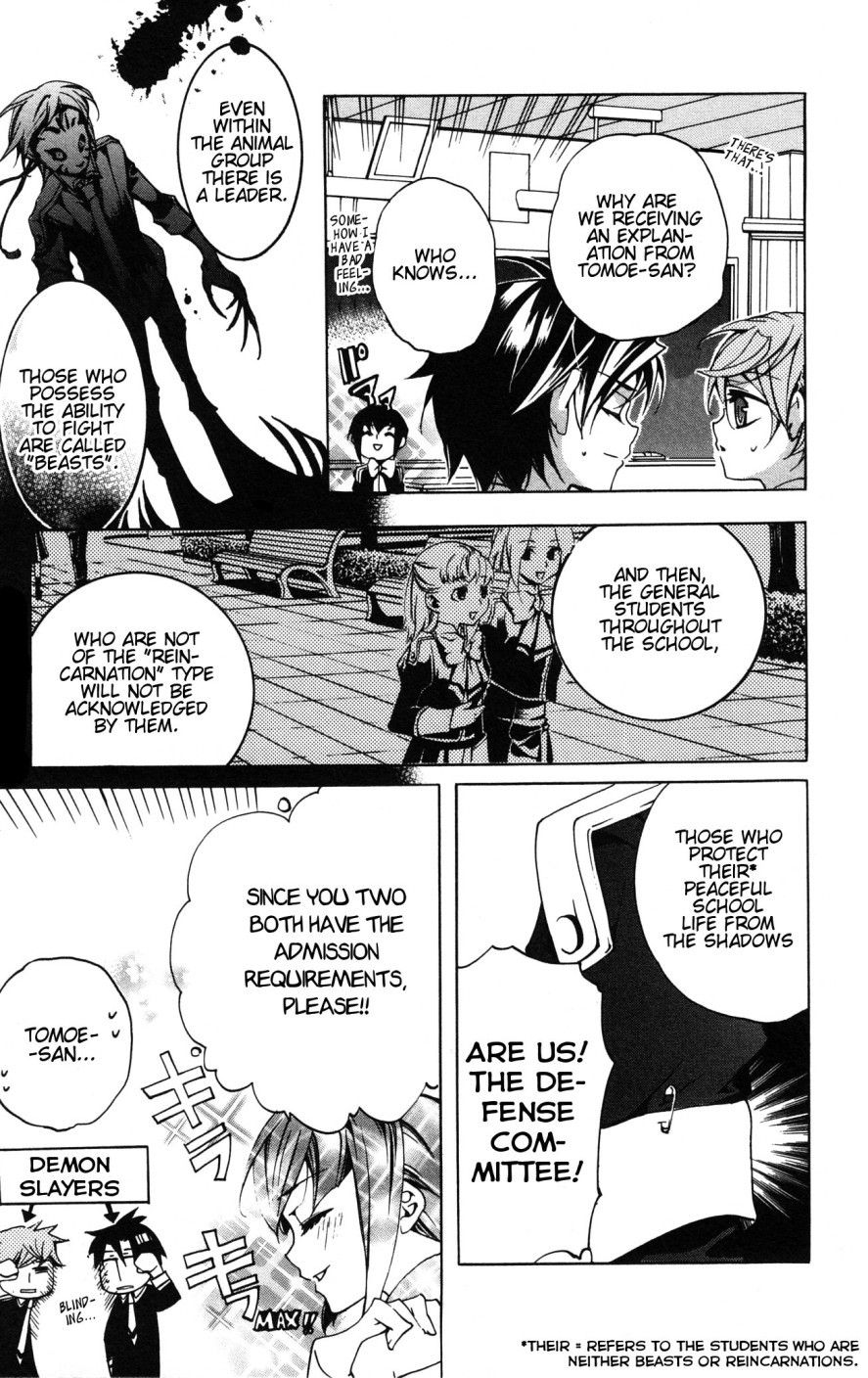 Momogumi Plus Senki Chapter 9 page 8 - Chapter 9: A Contract's Weapon and Battle - Part 1