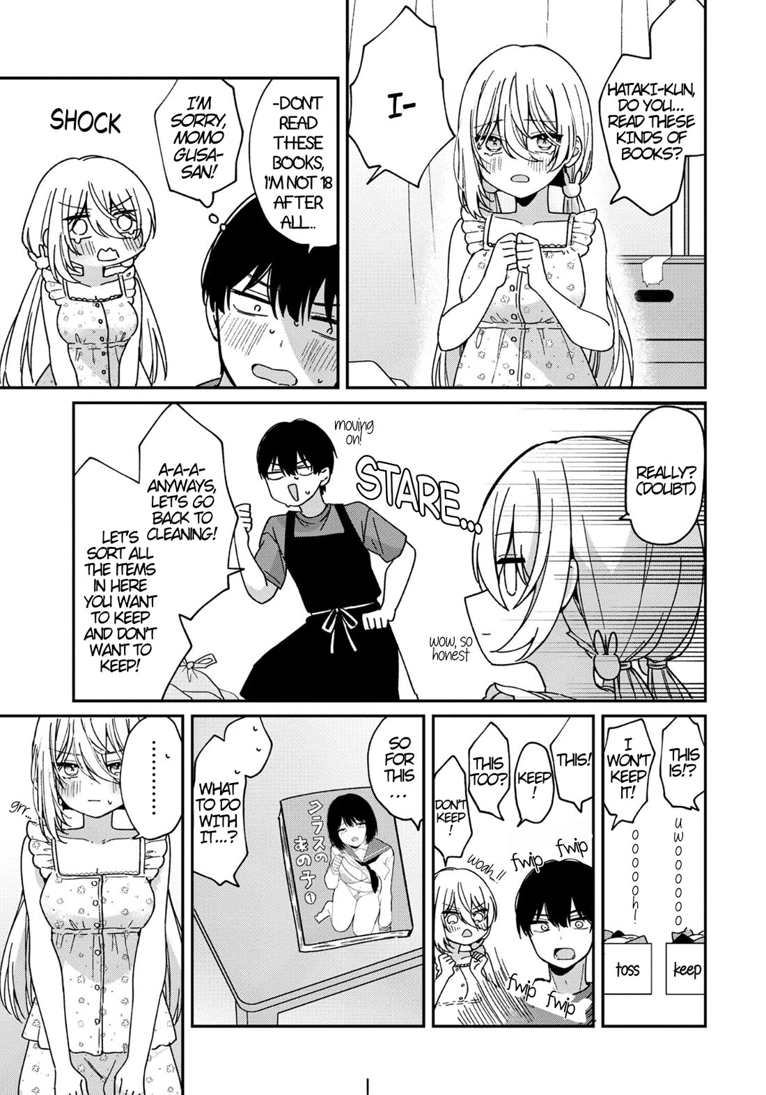 Momogusa-san ga Monogusa Sugiru!! Chapter 3 page 7 - Chapter 3