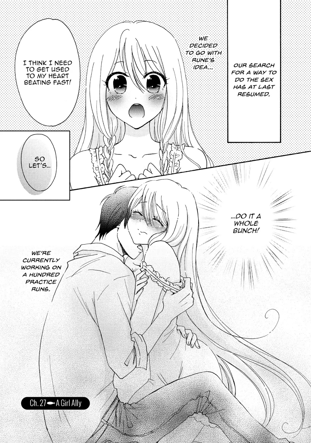 Momoiro Ningyo Chapter 27 page 1 - Chapter 27: A Girl Ally