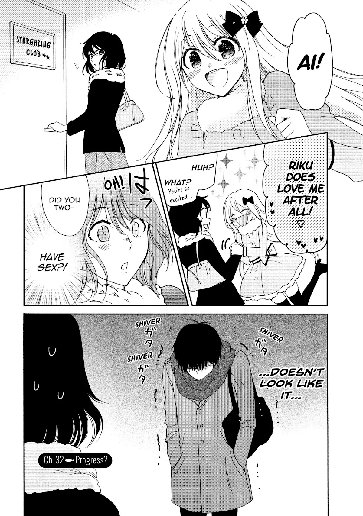 Momoiro Ningyo Chapter 32 page 1 - Chapter 32: Progress?